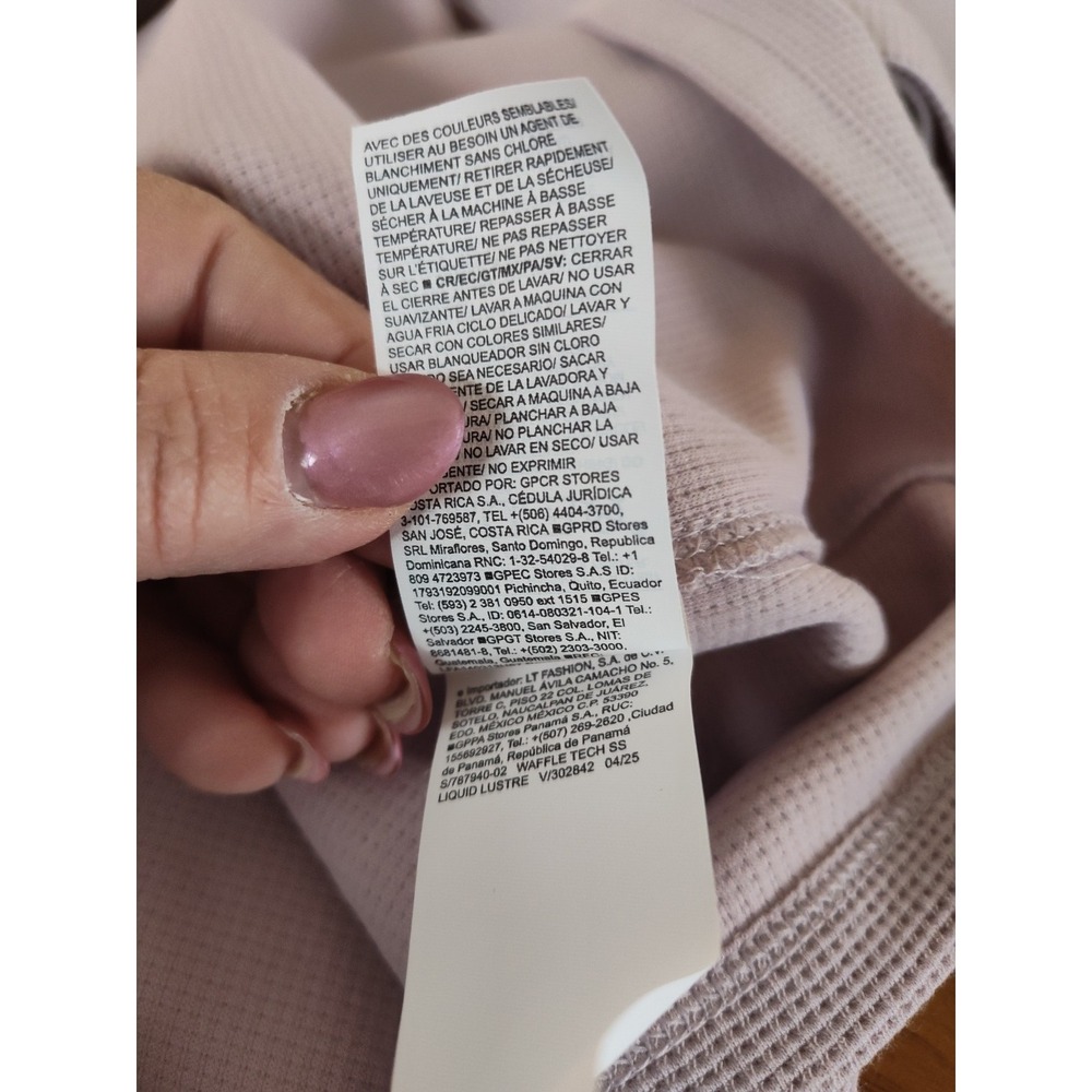 Old Navy Men Lavender Thermal Shirt - Picture 8 of 8